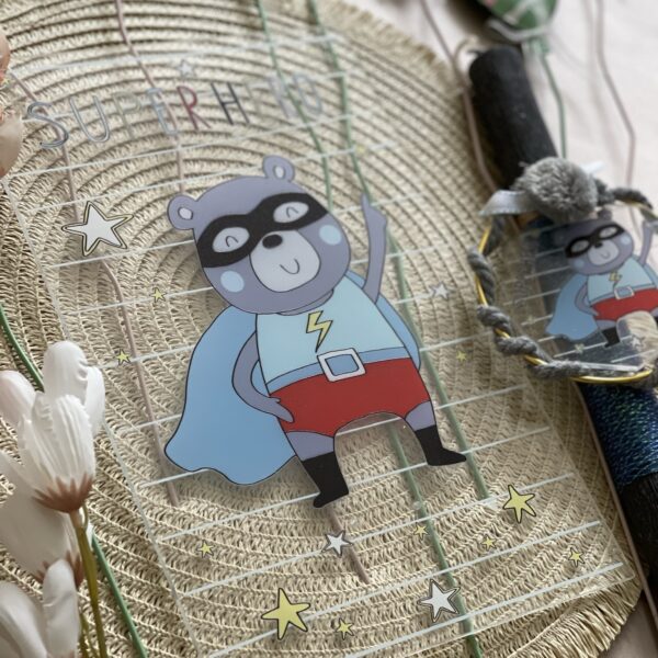 ”Superheroes” candle