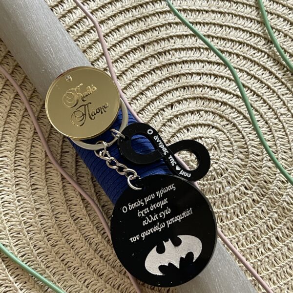 “The man of my life – Dad” candle