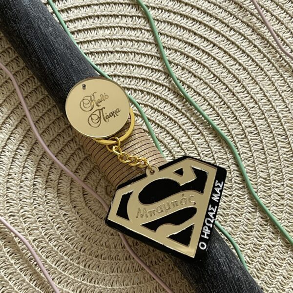 “Super Dad” candle