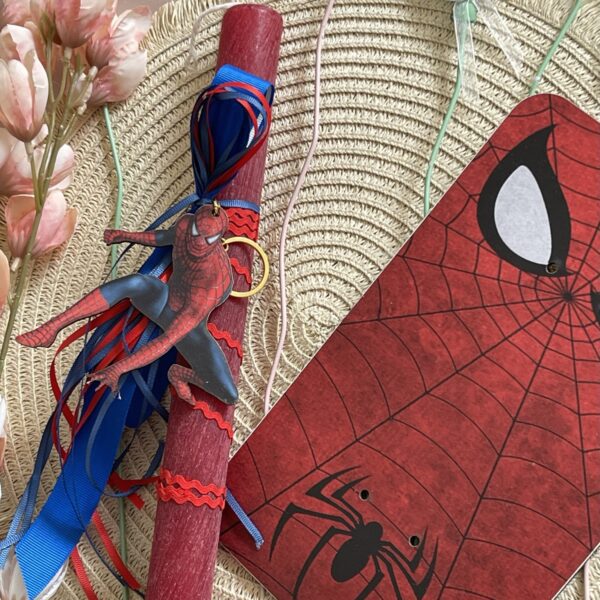 “Spiderman” candle