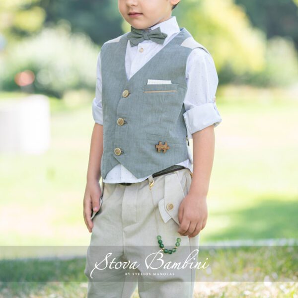 Βαπτιστικό σύνολο Stova Bambini ”ANASSA” SS23B8