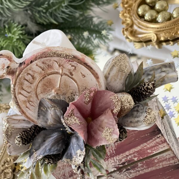 Επιτραπέζιο αρωματικό κερί ρολόι