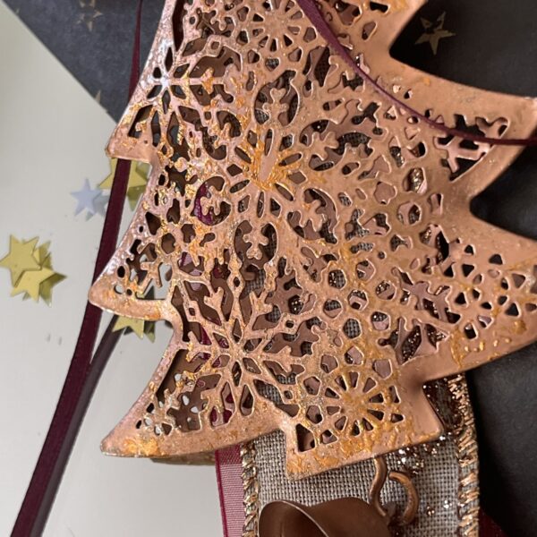 Γούρι Στολίδι χαλκός-Δέντρο