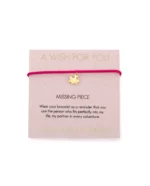 Ευχούλα “Missing Piece” Χρυσό Βραχιόλι Γυναικείο Ευχούλα “Missing Piece” Χρυσό Βραχιόλι Γυναικείο