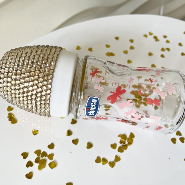 ΣΕΤ Μπιμπερό βάπτισης Chicco Luxury pink