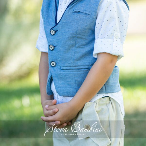 Βαπτιστικό σύνολο Stova Bambini ”ANASSA” SS23 B2