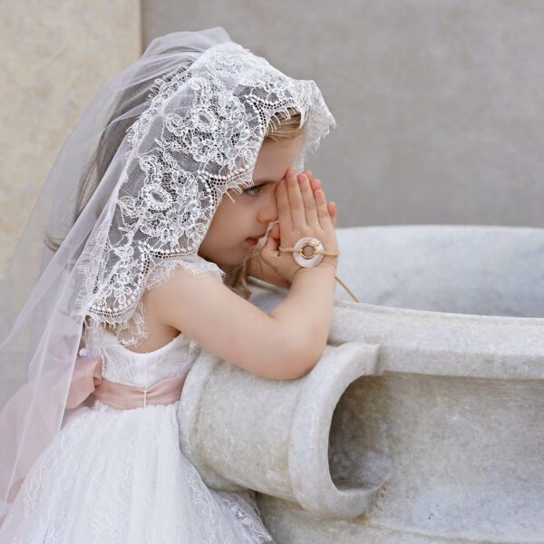 Βαπτιστικό πέπλο  Stova Bambini ”SIGNATURE” SS24G11 Βαπτιστικό πέπλο  Stova Bambini ”SIGNATURE” SS24G11