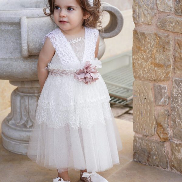 Βαπτιστικό φόρεμα Stova Bambini ”SIGNATURE” SS24G2 Βαπτιστικό φόρεμα Stova Bambini ”SIGNATURE” SS24G2