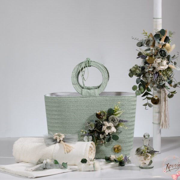Set βάπτισης Eucalyptus Bouquet