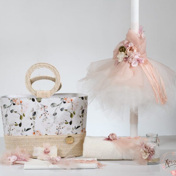 Set βάπτισης Flowers
