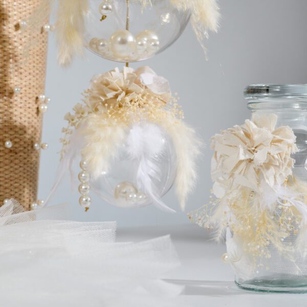 Set βάπτισης Pearls and Feathers