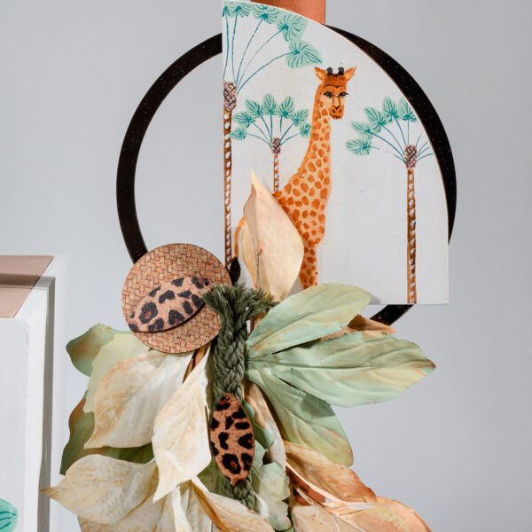 Σετ βάπτισης Safari καμηλοπάρδαλη