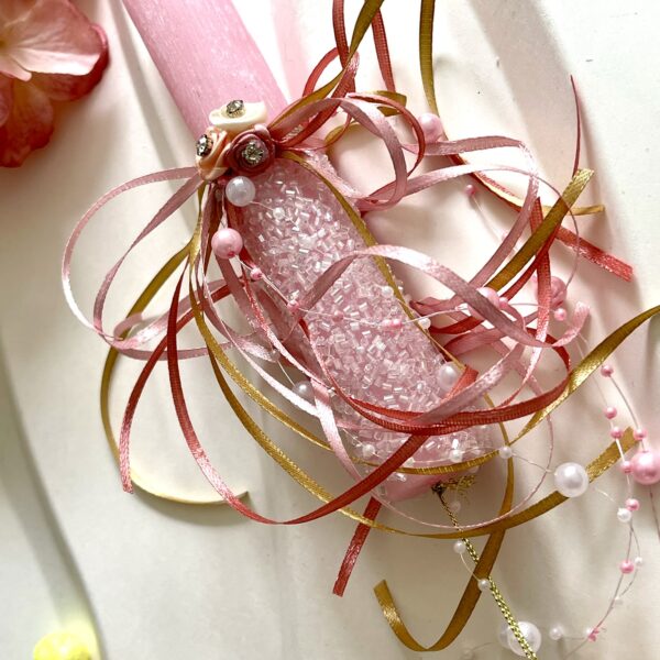 Λαμπάδα άμαξα με κολοκύθα ”Fairytale”