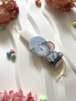 Η πρώτη μου λαμπάδα ”Little blue elephant” Η πρώτη μου λαμπάδα ”Little blue elephant”