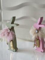 Διακοσμητικό ανοιξιάτικο-πασχαλινό κουνελάκι