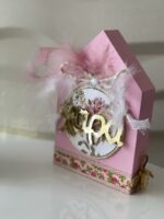 Ξύλινο διακοσμητικό ανοιξιάτικο σπιτάκι ”Χαρά”