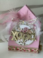 Ξύλινο διακοσμητικό ανοιξιάτικο σπιτάκι ”Χαρά”