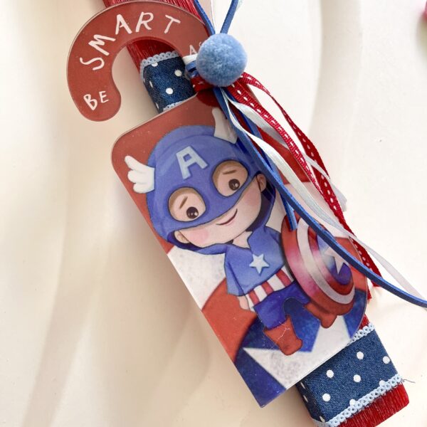 Λαμπάδα ”Little Captain America”