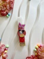 Σετ λαμπάδα & καμβάς ”Snowhite ” Σετ λαμπάδα & καμβάς ”Snowhite ”