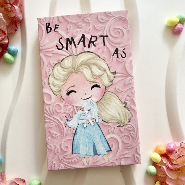 Σετ λαμπάδα & καμβάς ”Frozen”