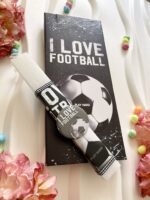 Σετ λαμπάδα & καμβάς ”Football”