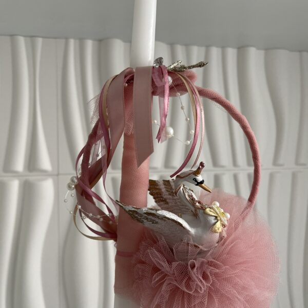 Λαμπάδα ”Ονειροπαγίδα κύκνος”