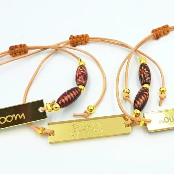 Βραχιόλι 4τμχ team groom Βραχιόλι 4τμχ team groom