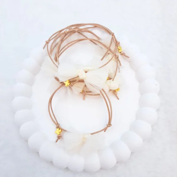 Μαρτυρικό βραχιόλι με τούλι KYMI