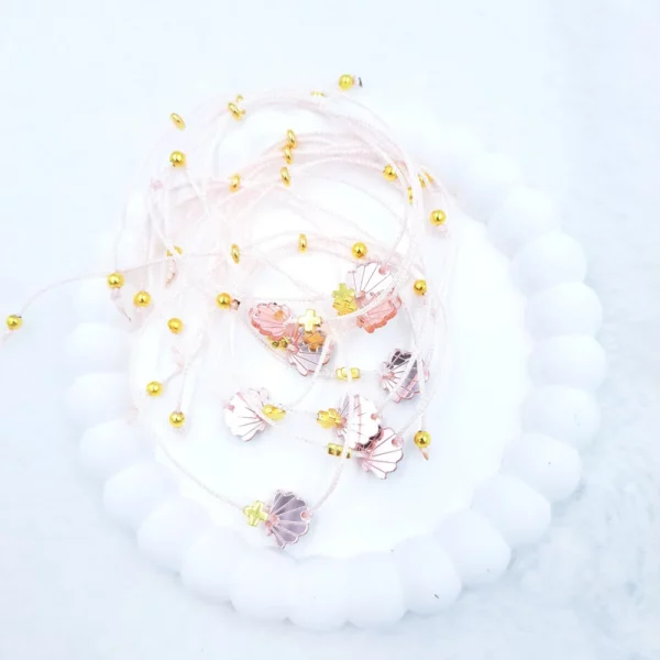 Μαρτυρικό βραχιόλι με κοχύλι plexiglass KYMI