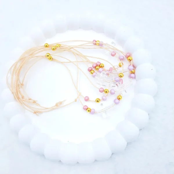 Μαρτυρικά βραχιόλι με διάφανο σταυρό KYMI