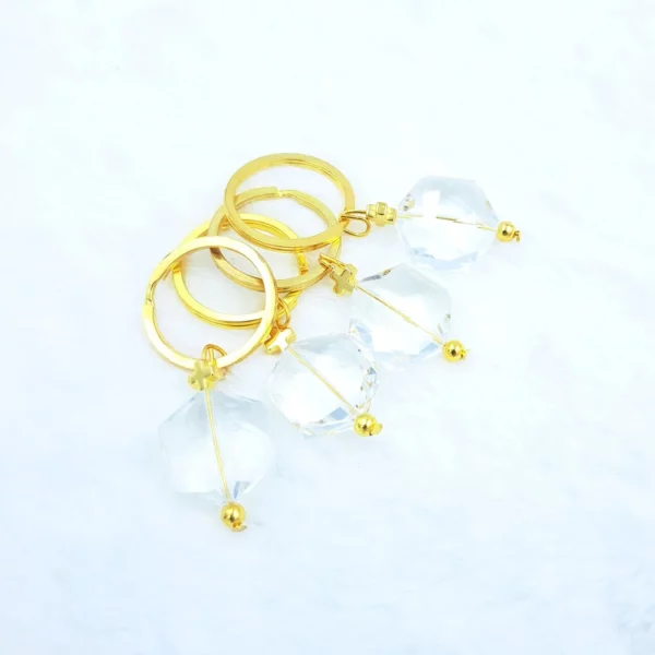 Μαρτυρικό μπρελόκ με κρύσταλλο KYMI