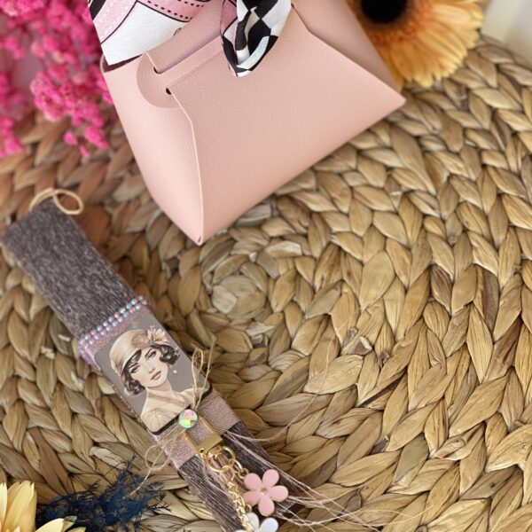 Λαμπάδα Dior με τσαντάκι