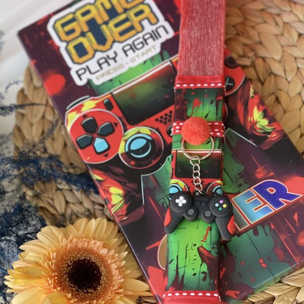 Σετ λαμπάδα & καμβάς ”Playstation”