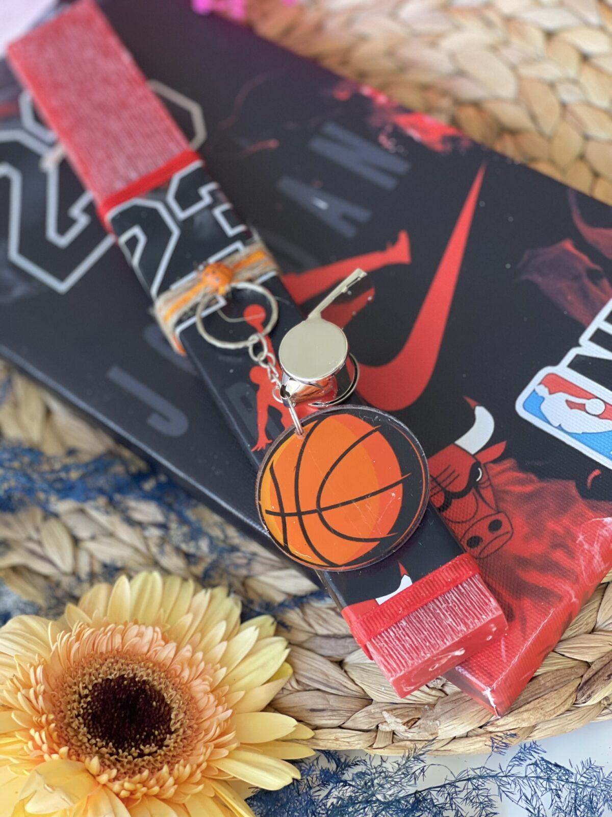 Σετ λαμπάδα & καμβάς ”NBA”