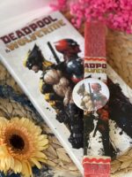 Σετ λαμπάδα & καμβάς ”Deadpool”