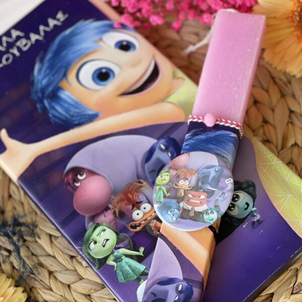 Σετ λαμπάδα & καμβάς ”Τα μυαλά που κουβαλάς”