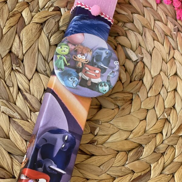 Σετ λαμπάδα & καμβάς ”Τα μυαλά που κουβαλάς”