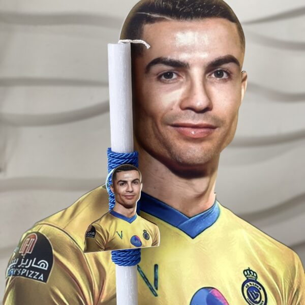 Λαμπάδα Διακοσμητική φιγούρα ”Ronaldo”