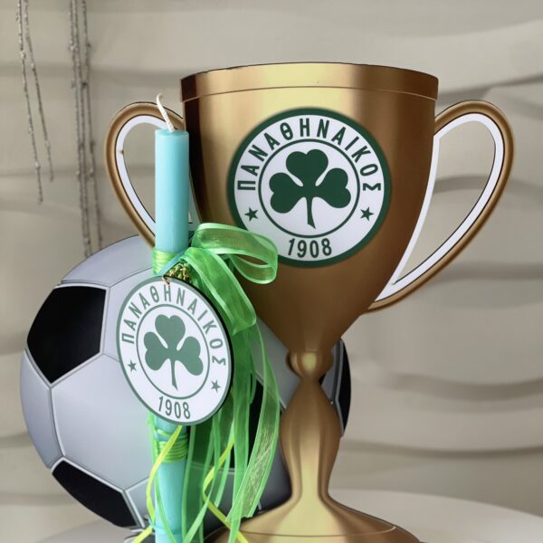 Λαμπάδα Διακοσμητική φιγούρα ”Παναθηναικός”