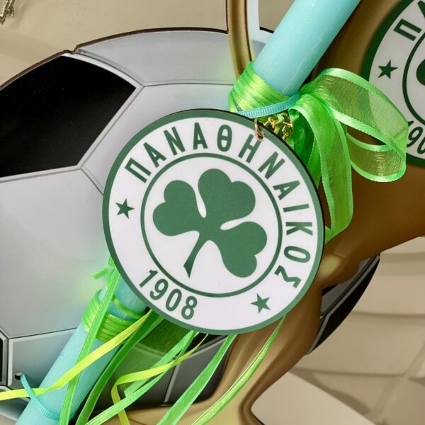 Λαμπάδα Διακοσμητική φιγούρα ”Παναθηναικός”