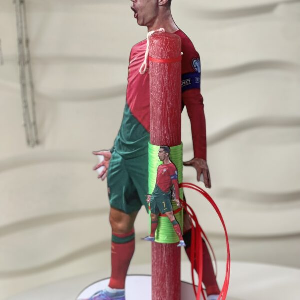 Λαμπάδα Διακοσμητική φιγούρα ”Ronaldo II”