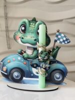 Λαμπάδα με stand ”Δεινοσαυράκι΄΄