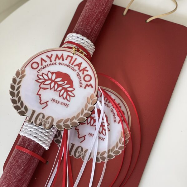 Λαμπάδα ”Ολυμπιακός 3”