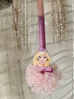 SET λαμπάδα με καδράκι  ”Barbie II”