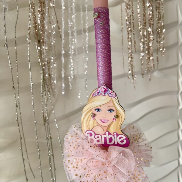 SET λαμπάδα με καδράκι  ”Barbie II”