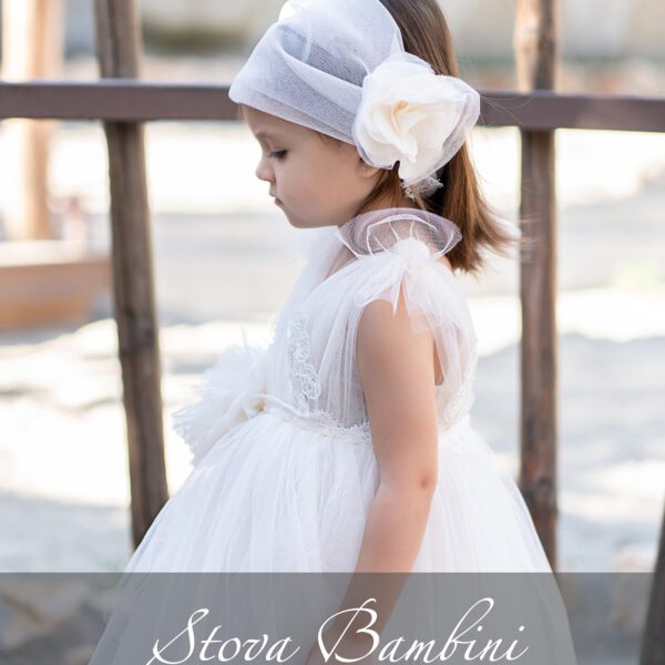 Βαπτιστικό φόρεμα Stova Bambini ”RIVIERA” SS25G22
