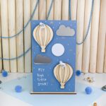 Ξύλινη πλακέτα – Air Balloons