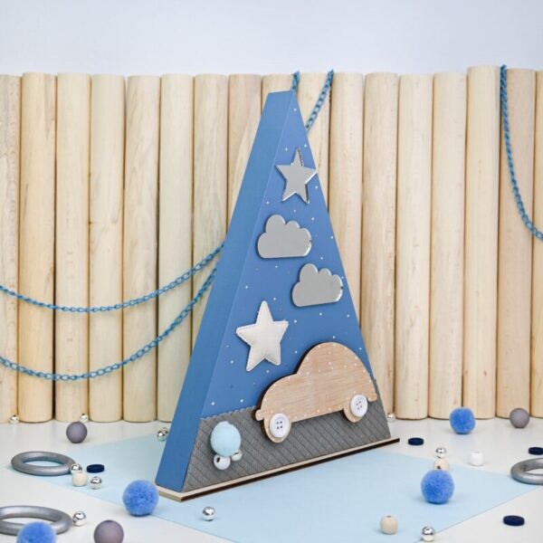 Ξύλινη πλακέτα – Car