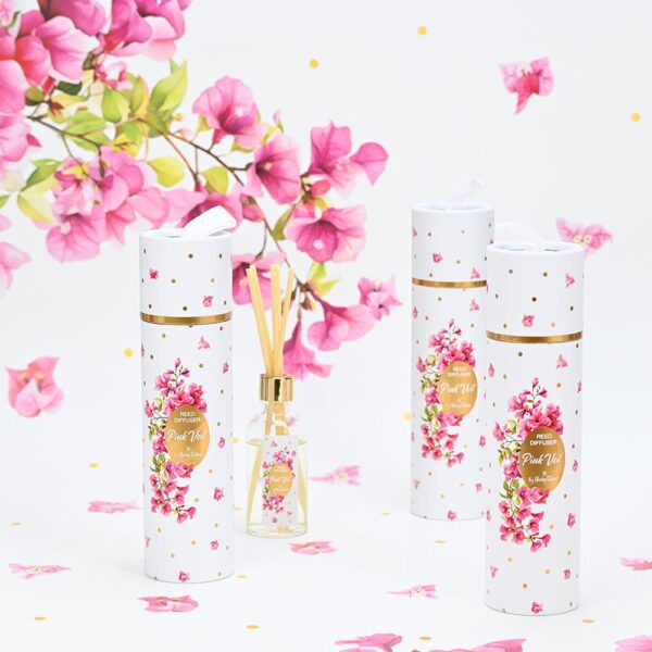 Μπομπονιέρα Αρωματικό χώρου pink veil 50ml