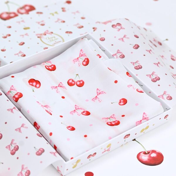 Μπομπονιέρα Μαντήλι cherry bloom